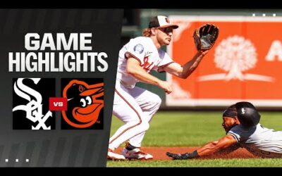 White Sox vs. Orioles Game Highlights (9/2/24) | MLB Highlights