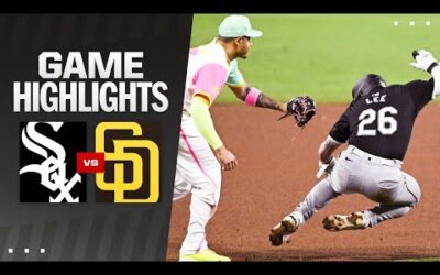 White Sox vs. Padres Game Highlights (9/20/24) | MLB Highlights