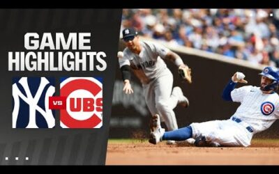 Yankees vs. Cubs Game Highlights (9/8/24) | MLB Highlights