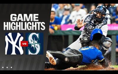 Yankees vs. Mariners Game Highlights (9/17/24) | MLB Highlights