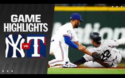 Yankees vs. Rangers Game Highlights (9/3/24) | MLB Highlights