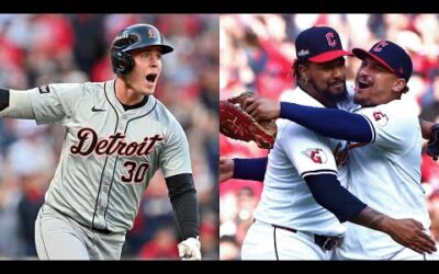 AL CENTRAL BATTLE! The Tigers & Guardians battled it out in the ALDS for 5 games!