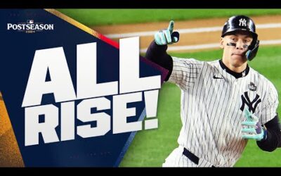 ALL RISE! Aaron Judge CLOBBERS his FIRST CAREER WORLD SERIES HOME RUN!