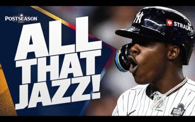 ALL THAT JAZZ! Jazz Chisholm Jr. goes back-to-back with Aaron Judge in World Series Game 5!