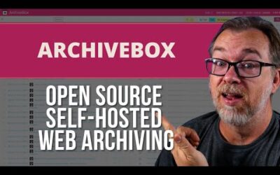 Archive Your Digital Life with ArchiveBox (Self-Hosted Internet Archive)