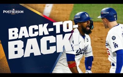 BACK-TO-BACK! Teoscar Hernández and Freddie Freeman homer to give the Dodgers the lead (FULL INNING)