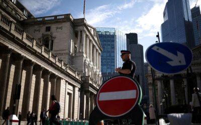 Bank of England warns of global asset price risks