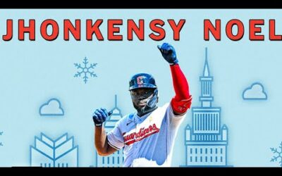 BIG CHRISTMAS! Jhonkensy Noel TIES ALCS Game 3 with a 2-run homer in the 9th!!