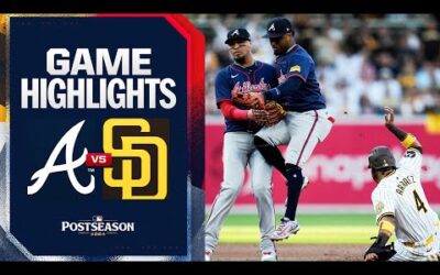 Braves vs. Padres NL Wild Card Game 2 Highlights (10/2/24) | MLB Highlights