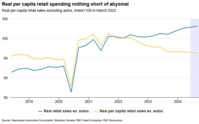 Canadian cardholder spending data “nothing short of abysmal” in latest RBC report