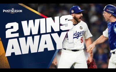 DODGERS ARE 2 WINS AWAY from being 2024 WORLD CHAMPIONS! (The full DRAMATIC 9th inning)