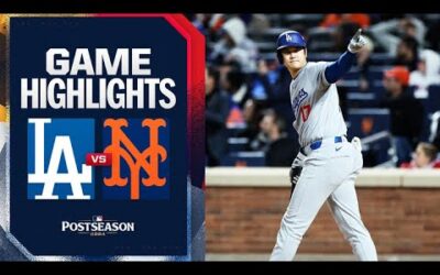 Dodgers vs. Mets NLCS Game 3 Highlights (10/16/24) | MLB Highlights