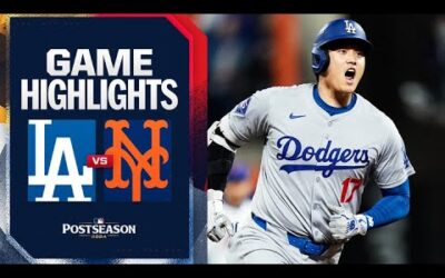 Dodgers vs. Mets NLCS Game 4 Highlights (10/17/24) | MLB Highlights