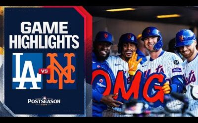 Dodgers vs. Mets NLCS Game 5 Highlights (10/18/24) | MLB Highlights