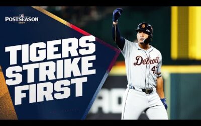 First runs of Postseason! Tigers GO OFF for 3 runs in the 2nd inning of the AL Wild Card Series!