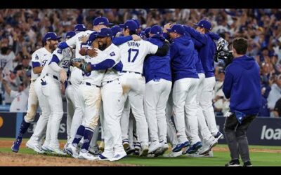 FULL 9TH INNING: The Dodgers are going to the WORLD SERIES!