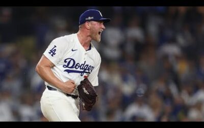 FULL INNING: Dodgers tie Postseason record with their 33RD CONSECUTIVE SCORELESS INNING!