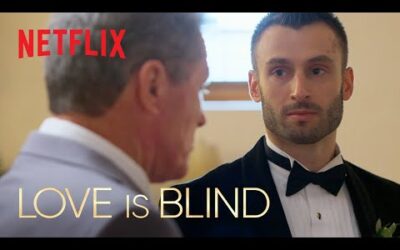 Garrett and Taylor’s Dad Moments Before the Wedding | Love is Blind Season 7 | Netflix