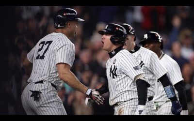 GRAND SLAM!! Anthony Volpe gives the Yankees THE LEAD in World Series Game 4!