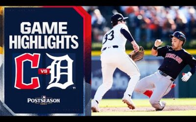 Guardians vs. Tigers ALDS Game 3 Highlights (10/9/24) | MLB Highlights