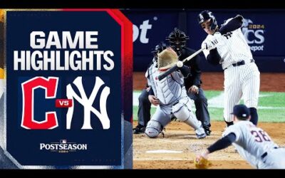 Guardians vs. Yankees ALCS Game 2 Highlights (10/15/24) | MLB Highlights