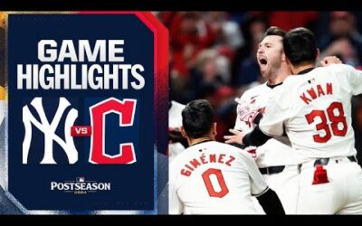 Guardians vs. Yankees ALCS Game 3 Highlights (10/17/24) | MLB Highlights