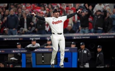 GUARDIANS WIN IT!! David Fry WALKS OFF ALCS GAME 3 against the Yankees!!