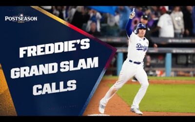 Hear ALL the amazing calls of Freddie Freeman’s historic grand slam in Game 1 of the #WorldSeries 🎙️