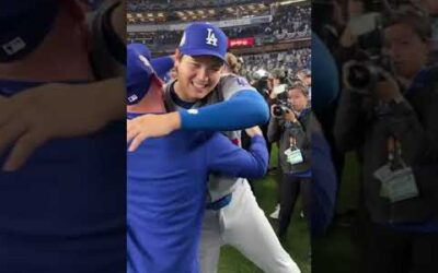 Hugs for Shohei Ohtani 🤗 #WorldSeries