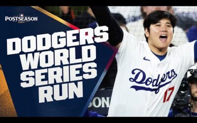 IT’S TIME FOR DODGER BASEBALL! Every Dodgers postseason highlight leading to the World Series!