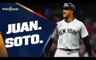 Juan Soto has come in CLUTCH for the Yankees this Postseason!