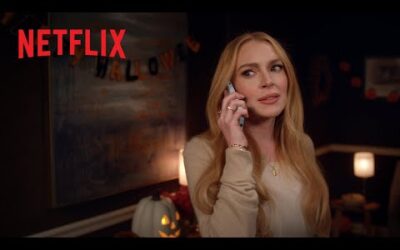 Lindsay Lohan Can’t Believe Who’s At Her Front Door | The Holidays Start On Netflix