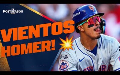 Mets take an EARLY LEAD behind Mark Vientos’ FIRST Postseason home run!