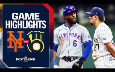 Mets vs. Brewers NL Wild Card Game 2 Highlights (10/2/24) | MLB Highlights