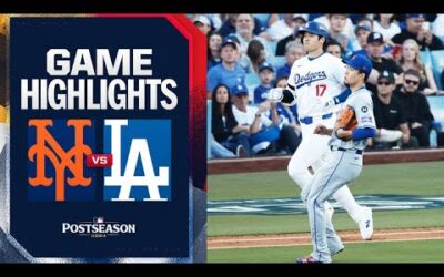 Mets vs. Dodgers NLCS Game 1 Highlights (10/13/24) | MLB Highlights