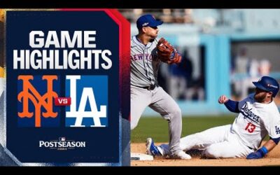 Mets vs. Dodgers NLCS Game 2 Highlights (10/14/24) | MLB Highlights