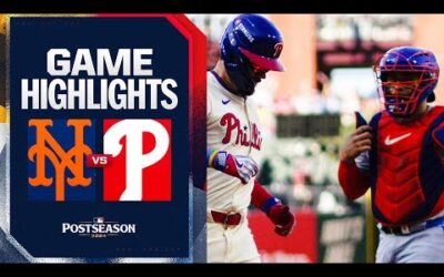 Mets vs. Phillies NLDS Game 1 Highlights (10/5/24) | MLB Highlights