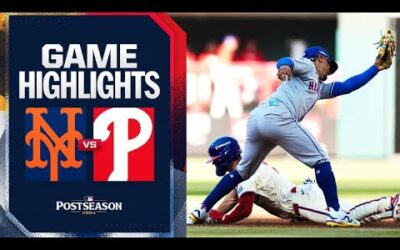 Mets vs. Phillies NLDS Game 2 Highlights (10/6/24) | MLB Highlights