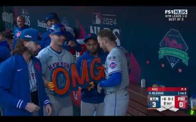 Mr. CLUTCH! Pete Alonso homers in NLDS Game 2!