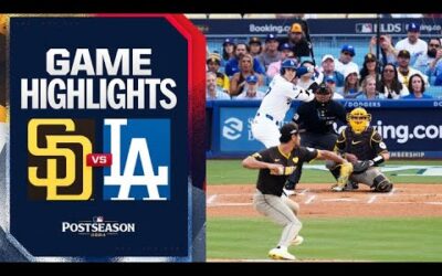 Padres vs. Dodgers NLDS Game 5 Highlights (10/11/24) | MLB Highlights