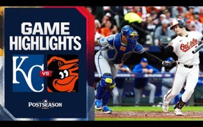 Royals vs. Orioles AL Wild Card Game 1 Highlights (10/1/24) | MLB Highlights