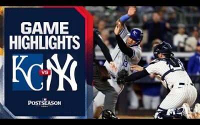 Royals vs. Yankees ALDS Game 1 Highlights (10/5/24) | MLB Highlights