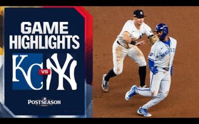 Royals vs. Yankees ALDS Game 2 Highlights (10/7/24) | MLB Highlights