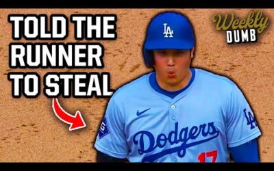 Shohei Ohtani tells Austin Barnes to double steal & Sewage pipe bursts in China | Weekly Dumb