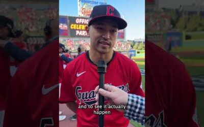 Steven Kwan breaks down his first AB & the attitude the Guardians are bringing to the #postseason 😤