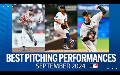 The best pitching performances of September 2024! (Chris Sale, Shota Imanaga, Blake Snell AND MORE)