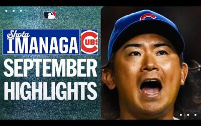 THE SEPTEMBER OF SHOTA! Shota Imanaga was DOMINANT to end his first MLB season! | 今永昇太ハイライト