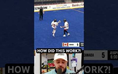 This deke should not have worked, a breakdown #lacrosse #sports #trickplay #fail #womeninsports