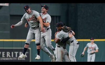 Tigers are MOVING ON! The Tigers beat the Astros to advance to the ALDS!