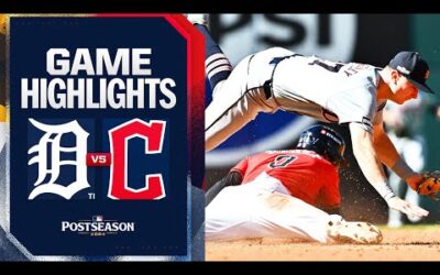 Tigers vs. Guardians ALDS Game 1 Highlights (10/5/24) | MLB Highlights